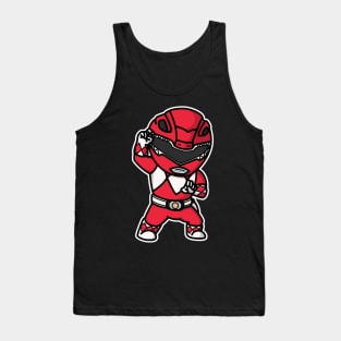 TyrannoRanger Kyouryuu Sentai Zyuranger Chibi Style Kawaii Tank Top